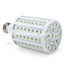 Bombilla LED E27 / Luz Maíz 18W con 86 chips 5050 SMD en blanco cálido = 100W Halógena